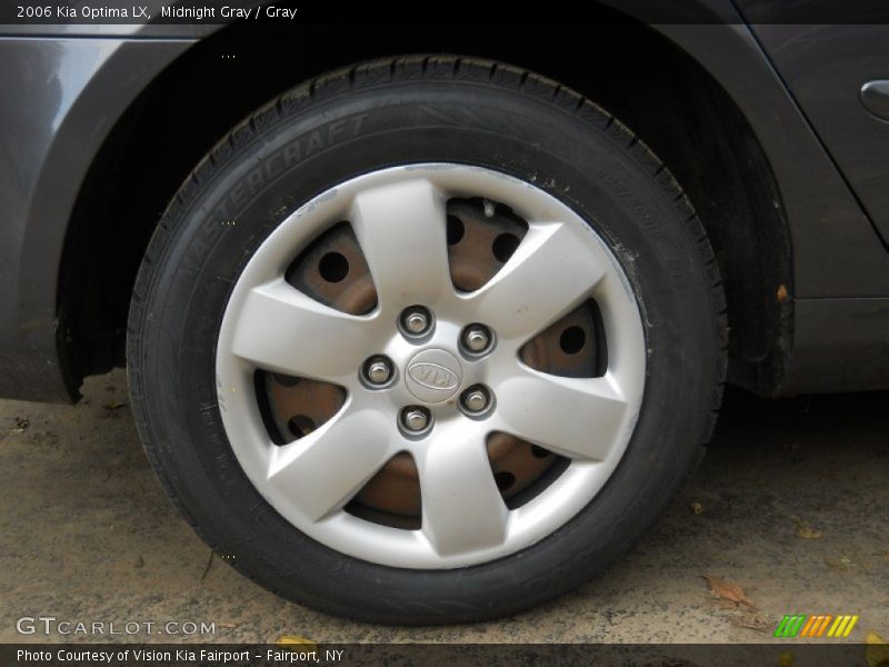 Midnight Gray / Gray 2006 Kia Optima LX