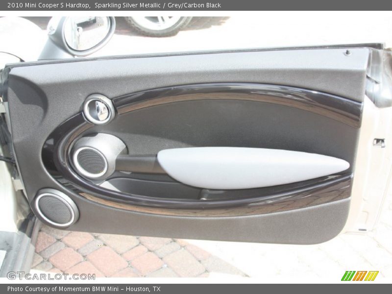 Sparkling Silver Metallic / Grey/Carbon Black 2010 Mini Cooper S Hardtop