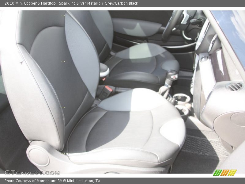 Sparkling Silver Metallic / Grey/Carbon Black 2010 Mini Cooper S Hardtop