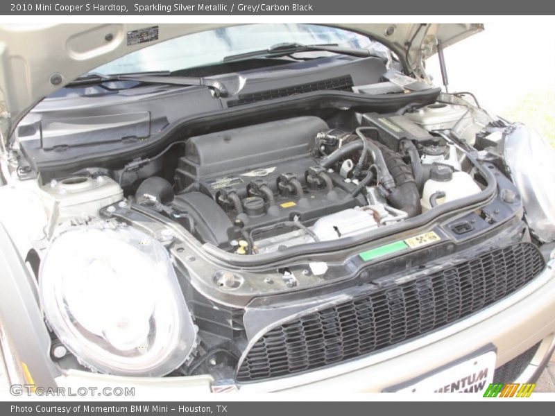Sparkling Silver Metallic / Grey/Carbon Black 2010 Mini Cooper S Hardtop
