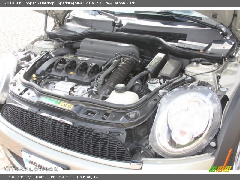 Sparkling Silver Metallic / Grey/Carbon Black 2010 Mini Cooper S Hardtop