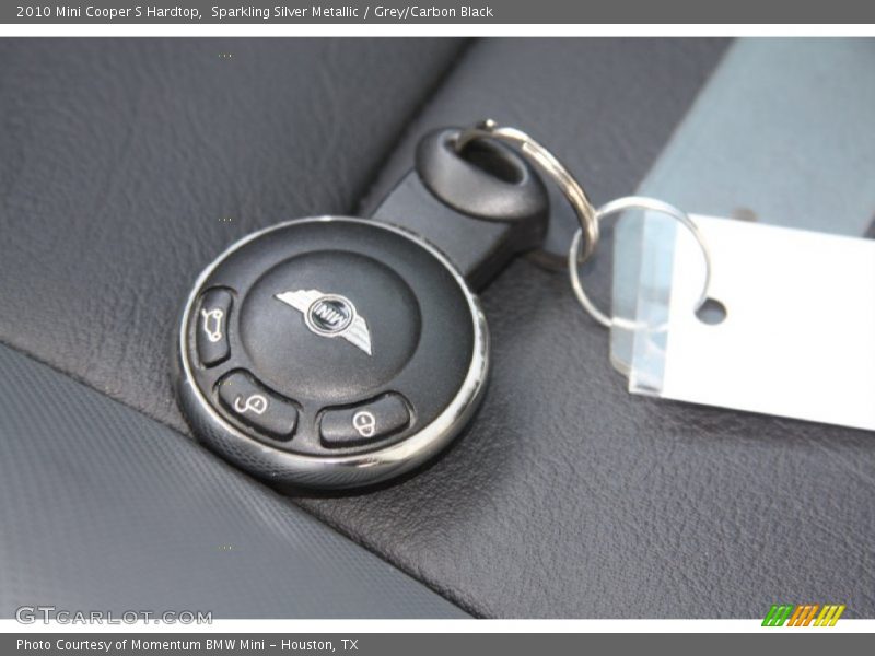 Sparkling Silver Metallic / Grey/Carbon Black 2010 Mini Cooper S Hardtop