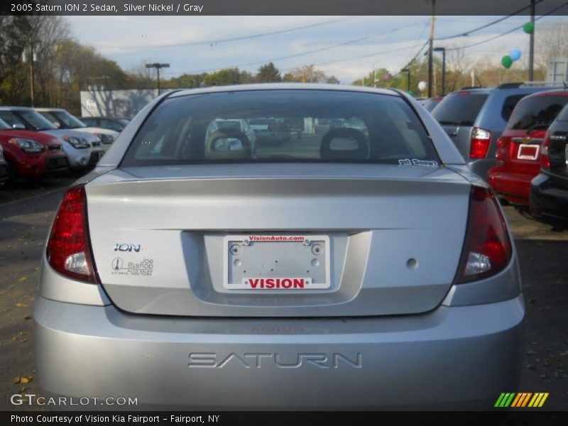 Silver Nickel / Gray 2005 Saturn ION 2 Sedan