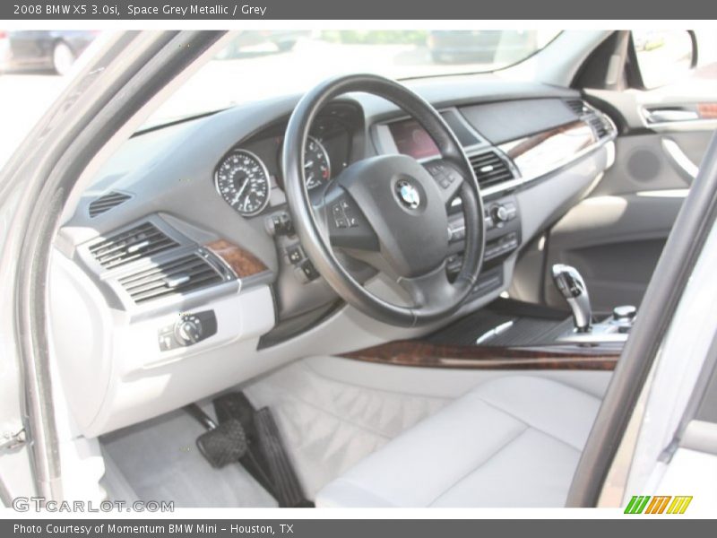 Space Grey Metallic / Grey 2008 BMW X5 3.0si