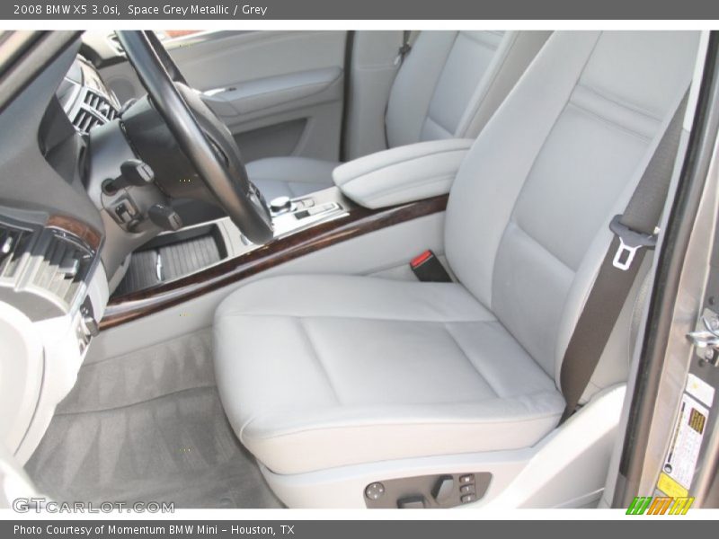 Space Grey Metallic / Grey 2008 BMW X5 3.0si