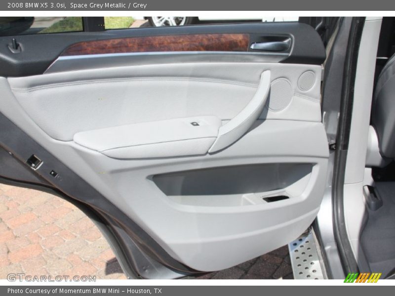 Space Grey Metallic / Grey 2008 BMW X5 3.0si
