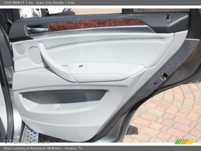 Space Grey Metallic / Grey 2008 BMW X5 3.0si