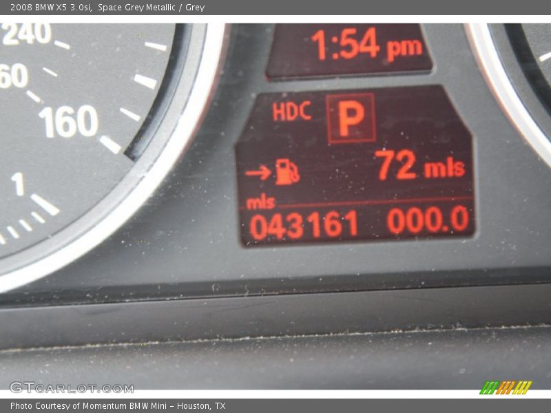 Space Grey Metallic / Grey 2008 BMW X5 3.0si