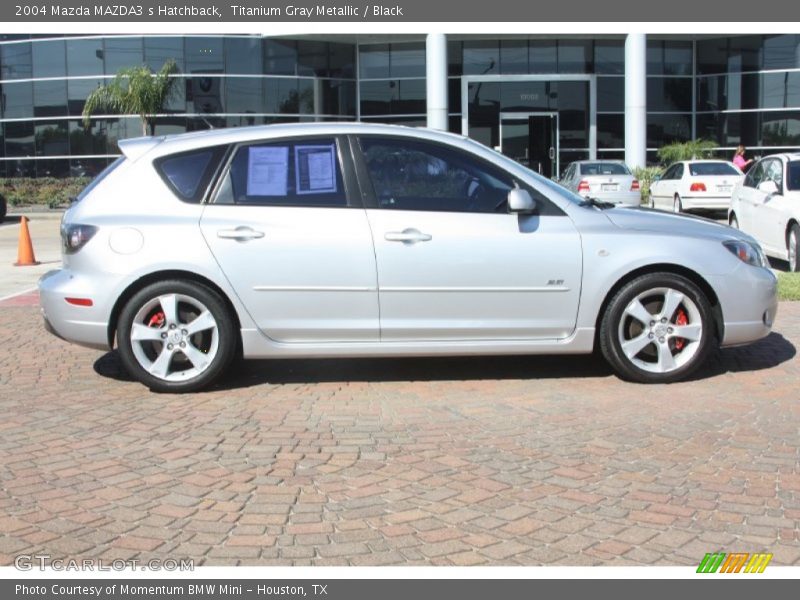  2004 MAZDA3 s Hatchback Titanium Gray Metallic