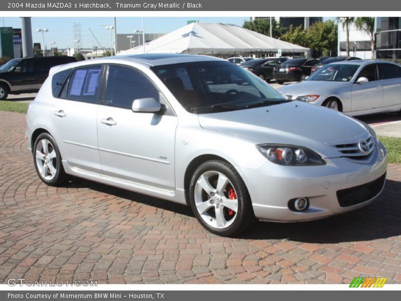  2004 MAZDA3 s Hatchback Titanium Gray Metallic