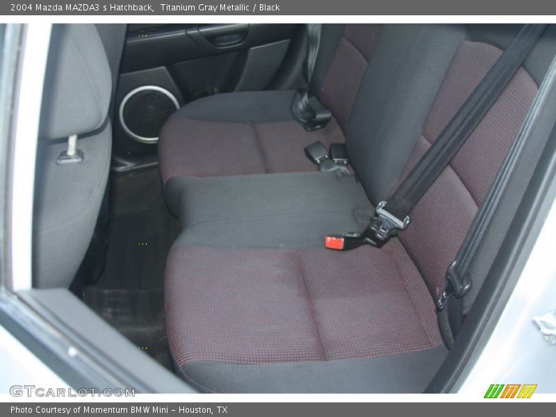  2004 MAZDA3 s Hatchback Black Interior