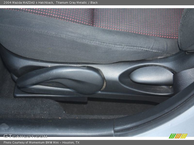 Titanium Gray Metallic / Black 2004 Mazda MAZDA3 s Hatchback