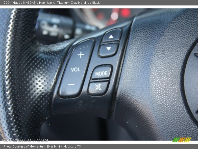 Titanium Gray Metallic / Black 2004 Mazda MAZDA3 s Hatchback