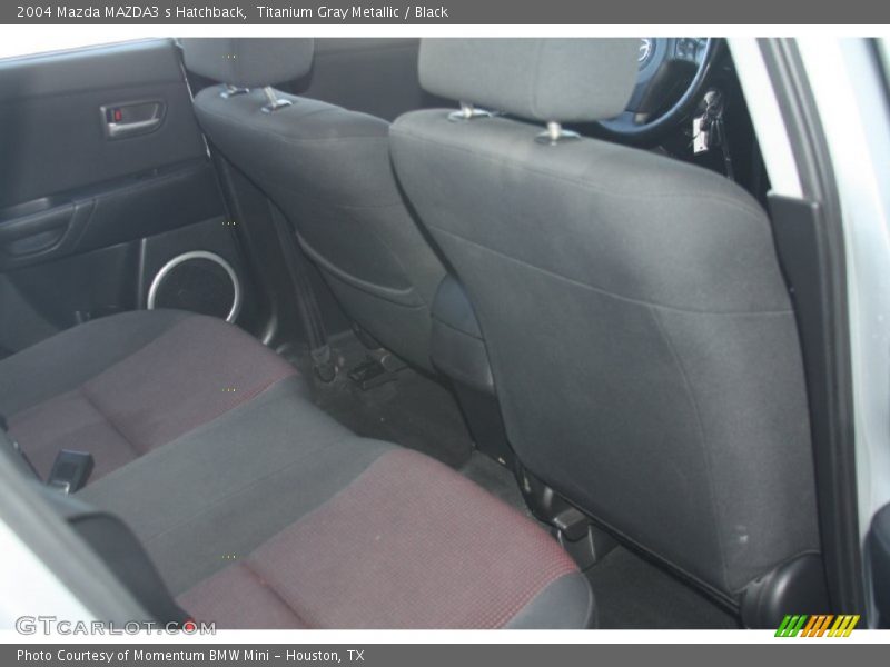 Titanium Gray Metallic / Black 2004 Mazda MAZDA3 s Hatchback