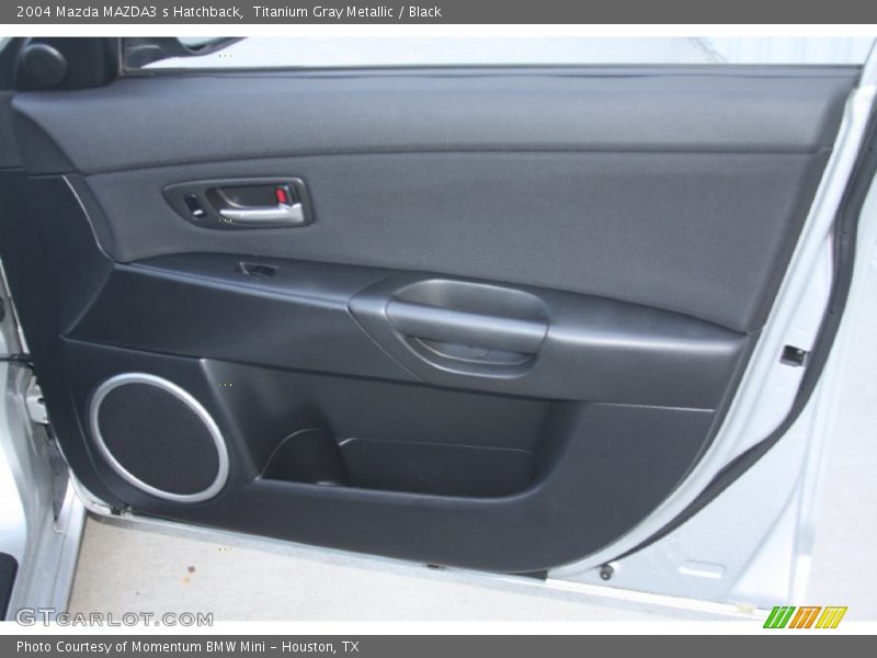 Titanium Gray Metallic / Black 2004 Mazda MAZDA3 s Hatchback