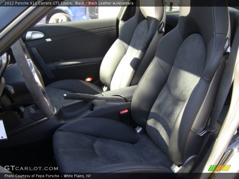 Black / Black Leather w/Alcantara 2012 Porsche 911 Carrera GTS Coupe