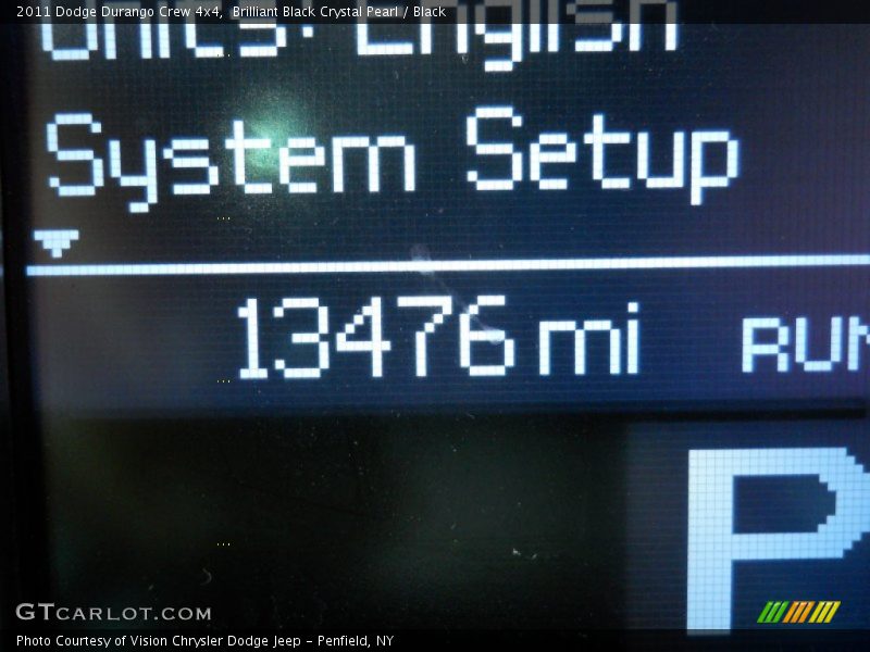 Brilliant Black Crystal Pearl / Black 2011 Dodge Durango Crew 4x4