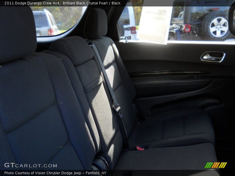 Brilliant Black Crystal Pearl / Black 2011 Dodge Durango Crew 4x4