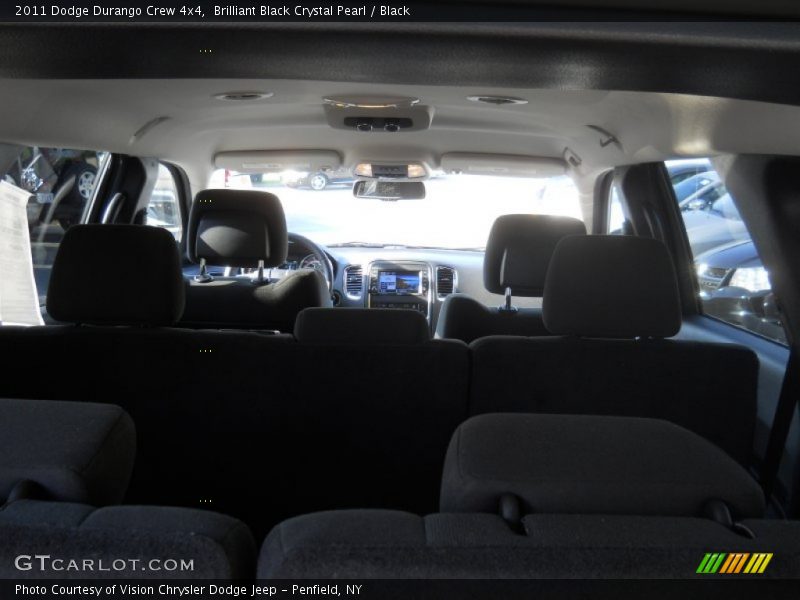Brilliant Black Crystal Pearl / Black 2011 Dodge Durango Crew 4x4