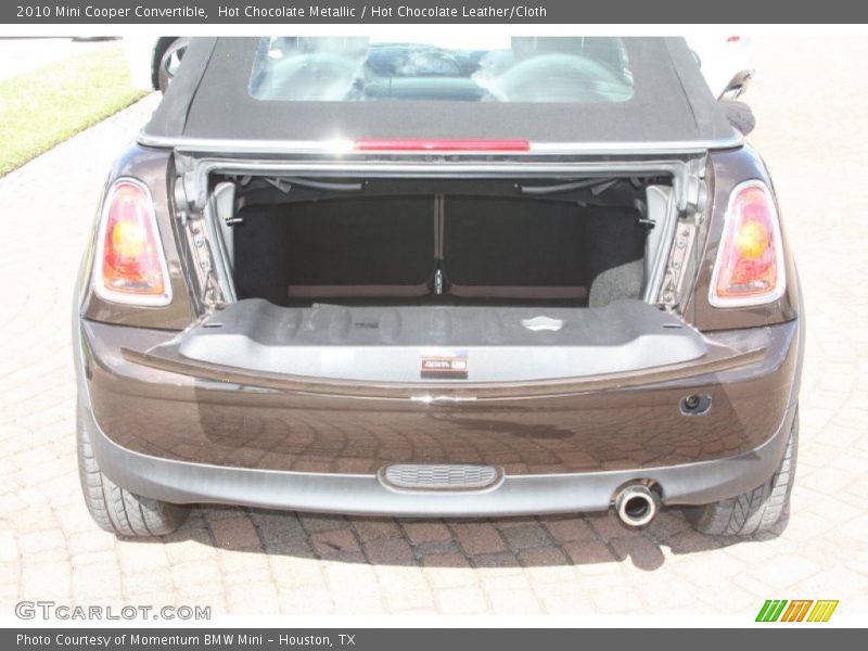 Hot Chocolate Metallic / Hot Chocolate Leather/Cloth 2010 Mini Cooper Convertible