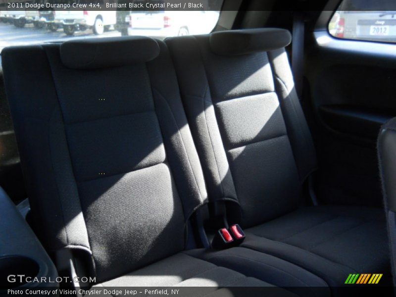 Brilliant Black Crystal Pearl / Black 2011 Dodge Durango Crew 4x4