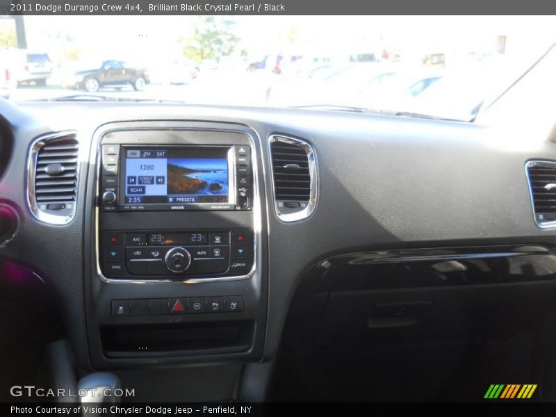 Brilliant Black Crystal Pearl / Black 2011 Dodge Durango Crew 4x4