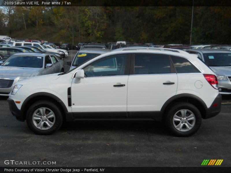 Polar White / Tan 2009 Saturn VUE XE