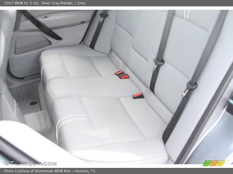 Silver Grey Metallic / Grey 2007 BMW X3 3.0si