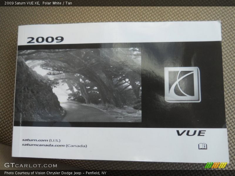 Polar White / Tan 2009 Saturn VUE XE