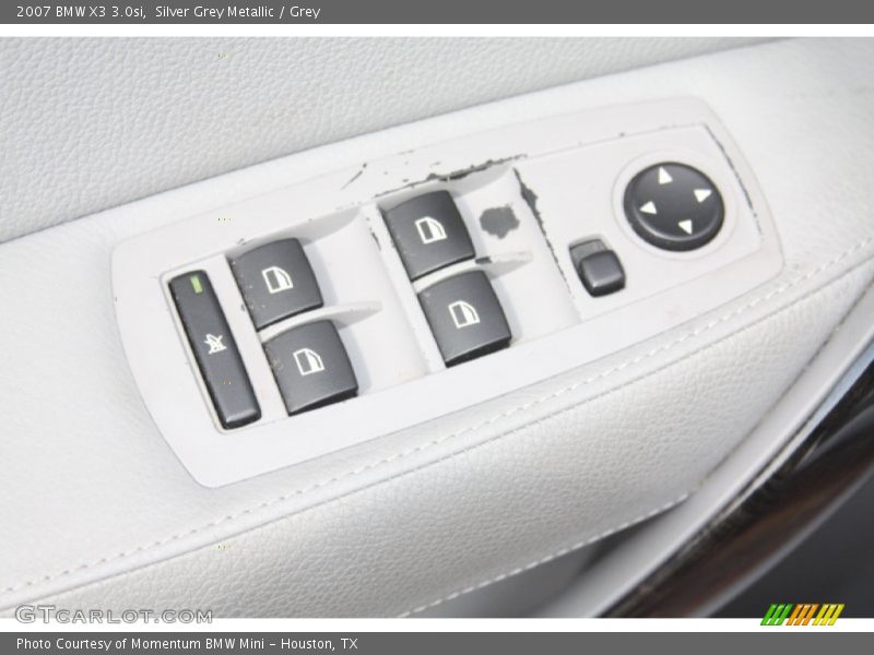Silver Grey Metallic / Grey 2007 BMW X3 3.0si