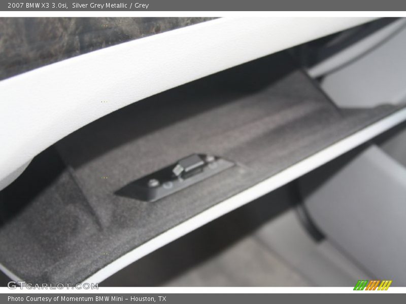 Silver Grey Metallic / Grey 2007 BMW X3 3.0si