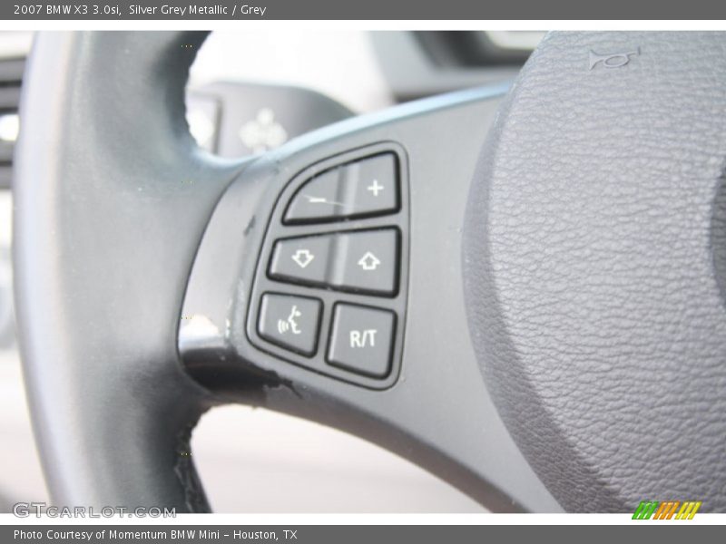 Silver Grey Metallic / Grey 2007 BMW X3 3.0si