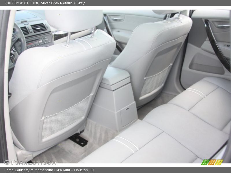 Silver Grey Metallic / Grey 2007 BMW X3 3.0si