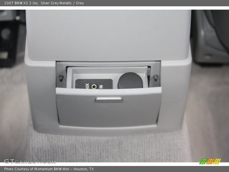 Silver Grey Metallic / Grey 2007 BMW X3 3.0si