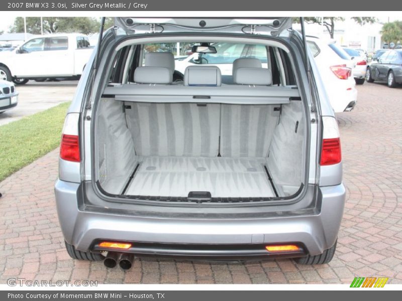 Silver Grey Metallic / Grey 2007 BMW X3 3.0si