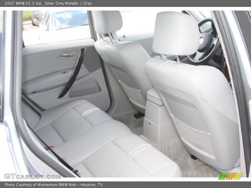 Silver Grey Metallic / Grey 2007 BMW X3 3.0si