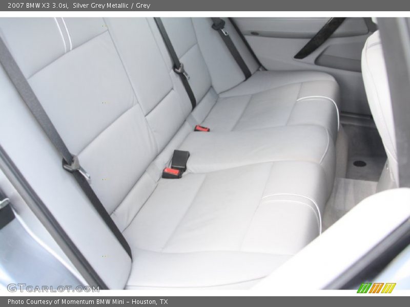 Silver Grey Metallic / Grey 2007 BMW X3 3.0si