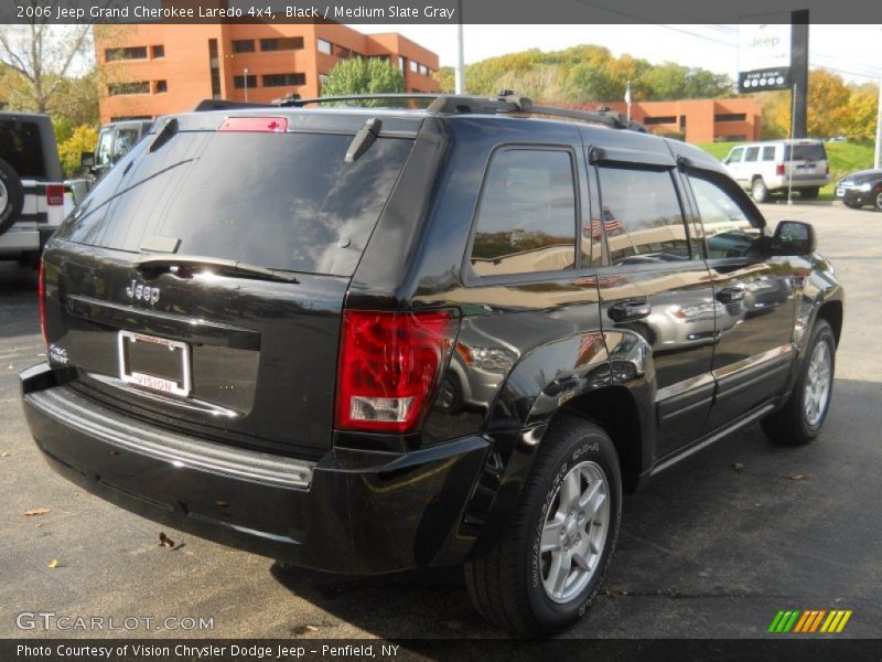 Black / Medium Slate Gray 2006 Jeep Grand Cherokee Laredo 4x4