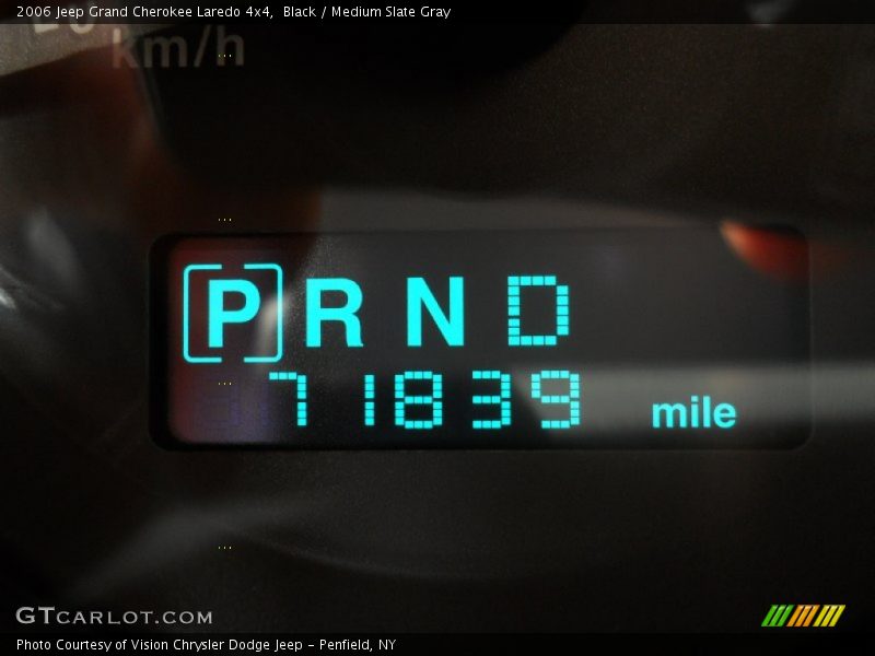 Black / Medium Slate Gray 2006 Jeep Grand Cherokee Laredo 4x4