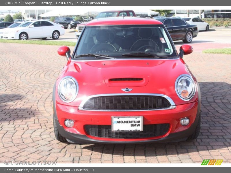 Chili Red / Lounge Carbon Black 2007 Mini Cooper S Hardtop
