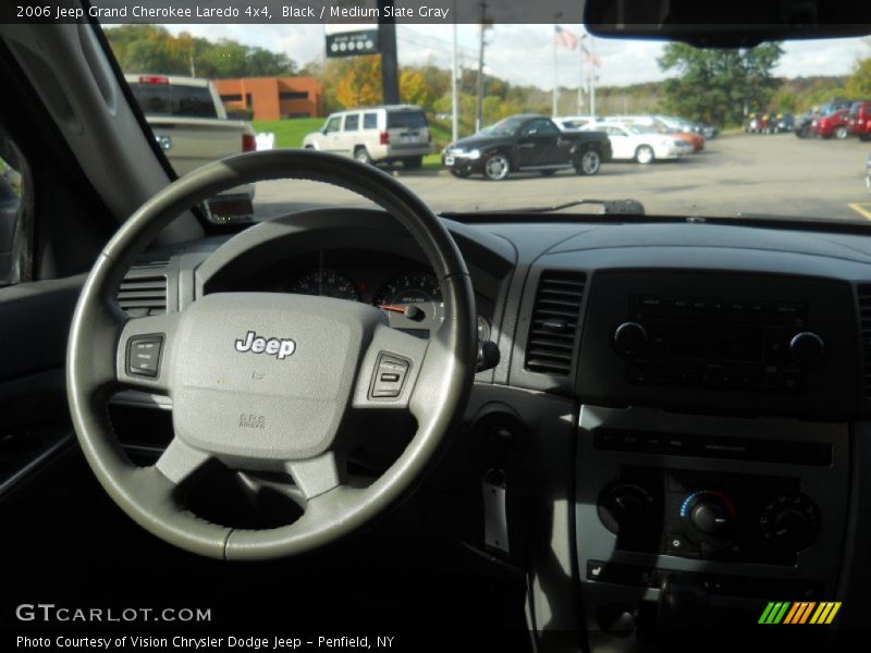 Black / Medium Slate Gray 2006 Jeep Grand Cherokee Laredo 4x4