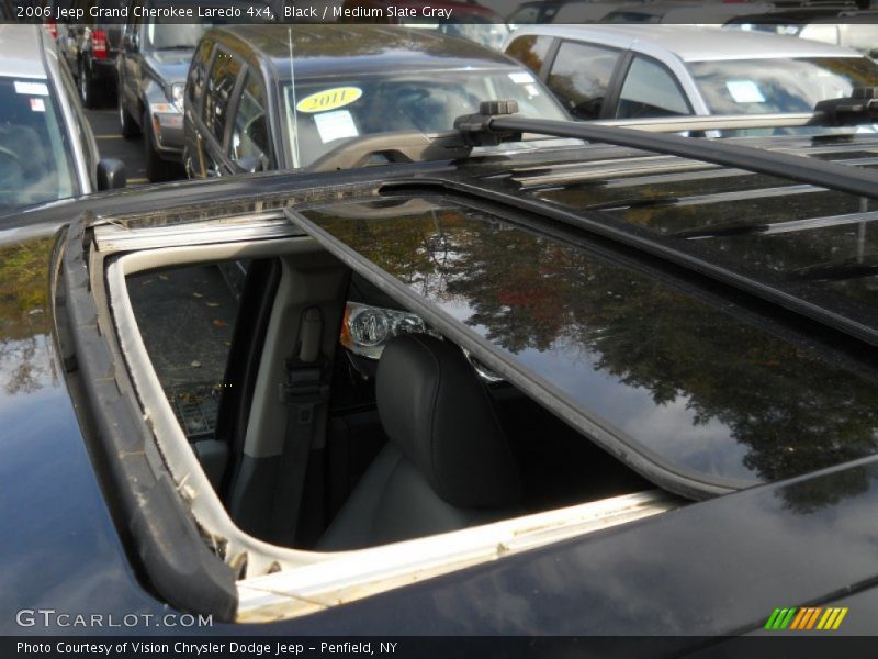 Black / Medium Slate Gray 2006 Jeep Grand Cherokee Laredo 4x4