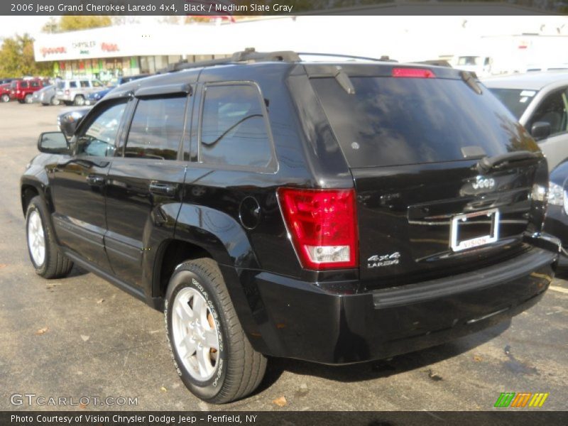Black / Medium Slate Gray 2006 Jeep Grand Cherokee Laredo 4x4