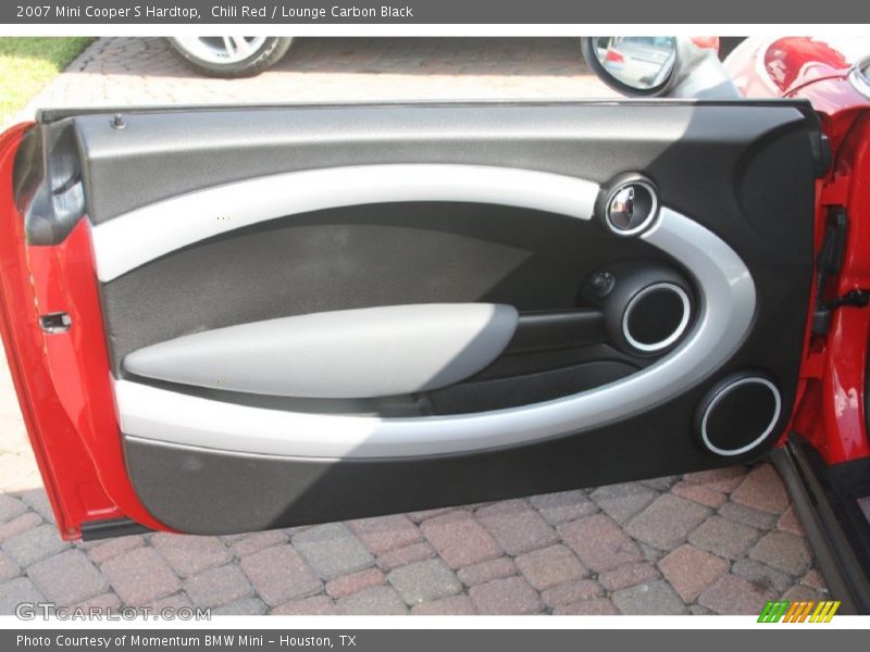 Chili Red / Lounge Carbon Black 2007 Mini Cooper S Hardtop