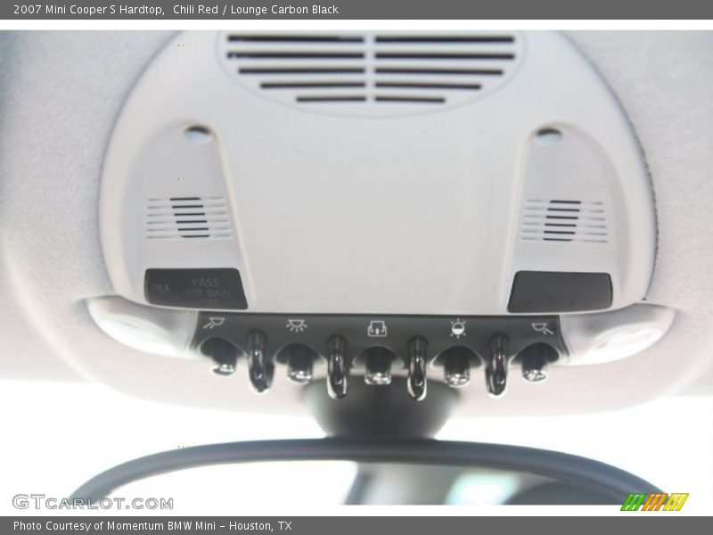 Chili Red / Lounge Carbon Black 2007 Mini Cooper S Hardtop