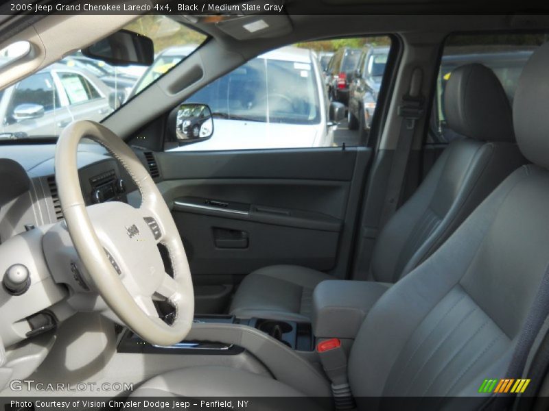 Black / Medium Slate Gray 2006 Jeep Grand Cherokee Laredo 4x4