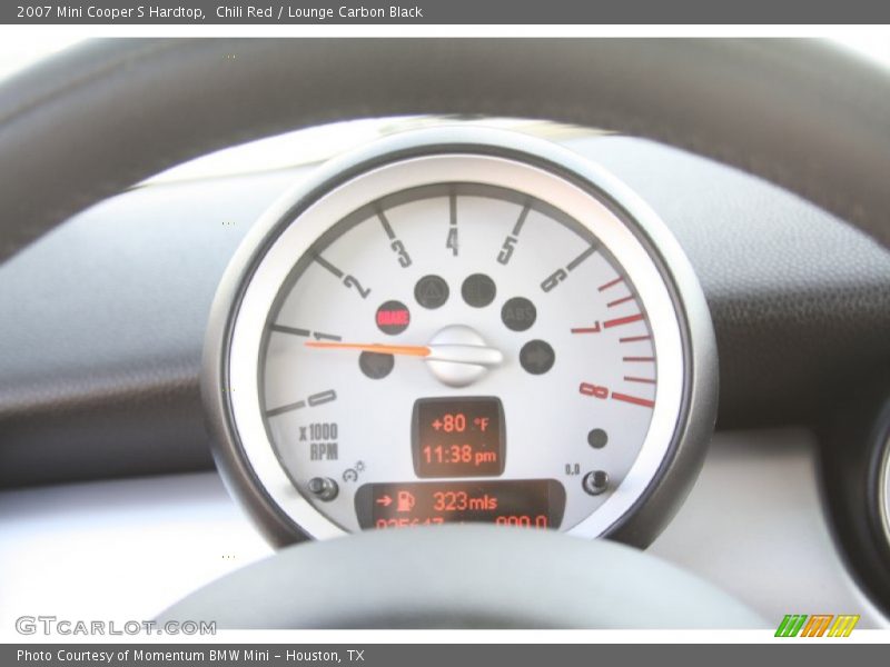 Chili Red / Lounge Carbon Black 2007 Mini Cooper S Hardtop