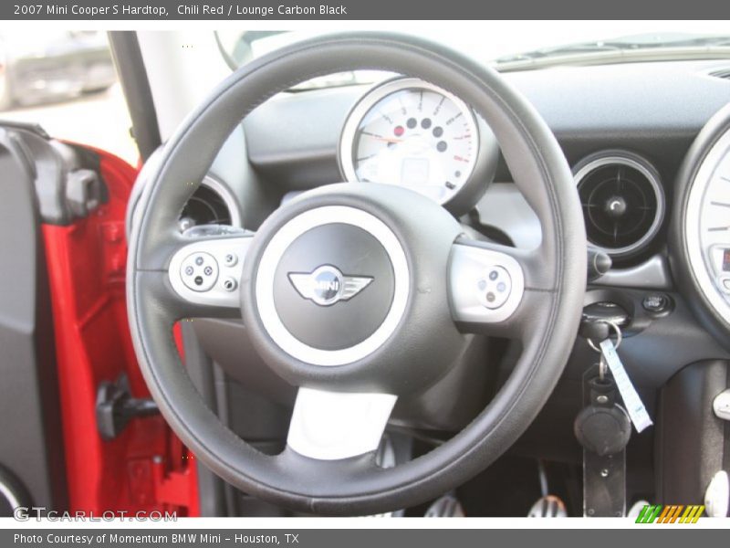 Chili Red / Lounge Carbon Black 2007 Mini Cooper S Hardtop