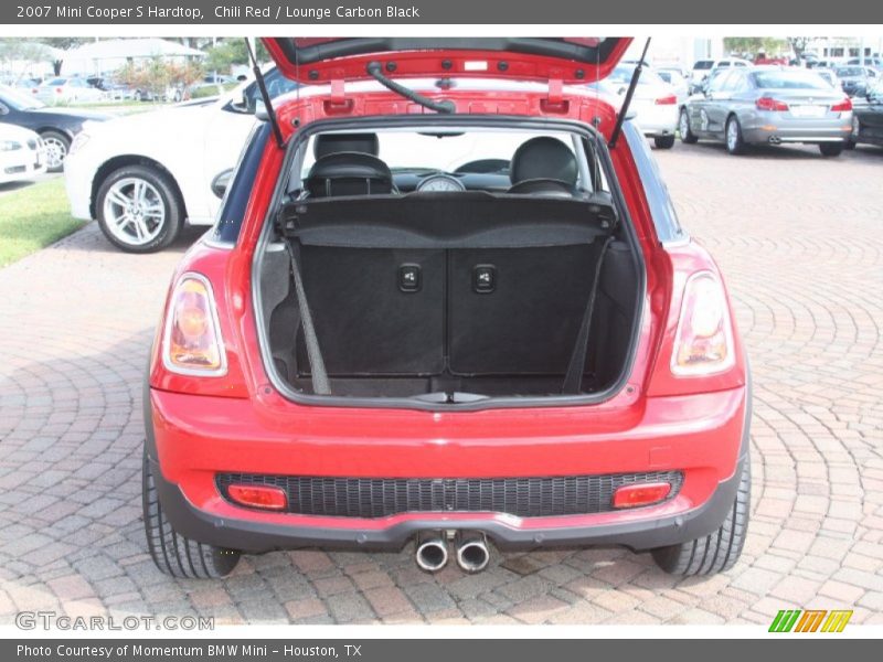 Chili Red / Lounge Carbon Black 2007 Mini Cooper S Hardtop