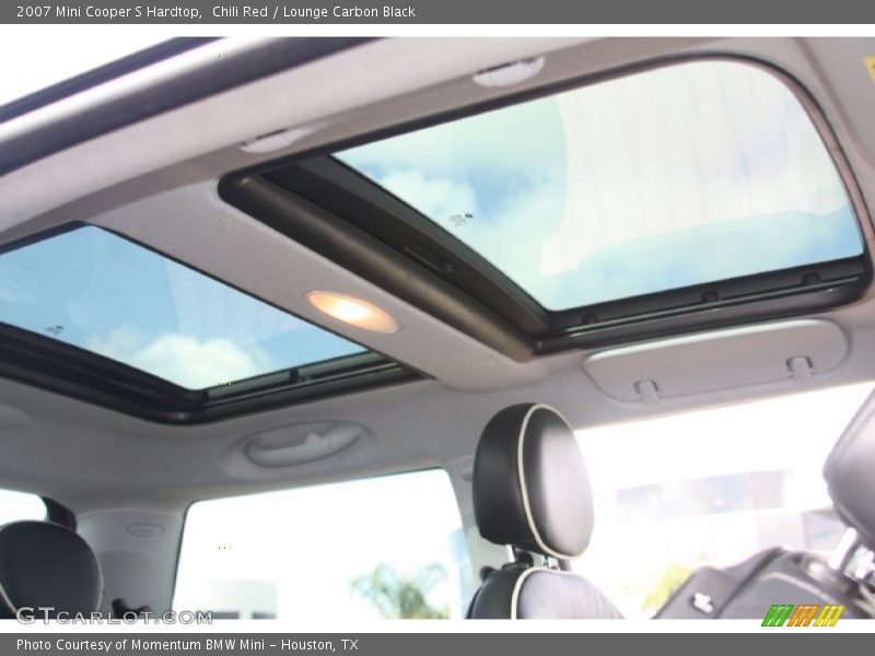 Chili Red / Lounge Carbon Black 2007 Mini Cooper S Hardtop